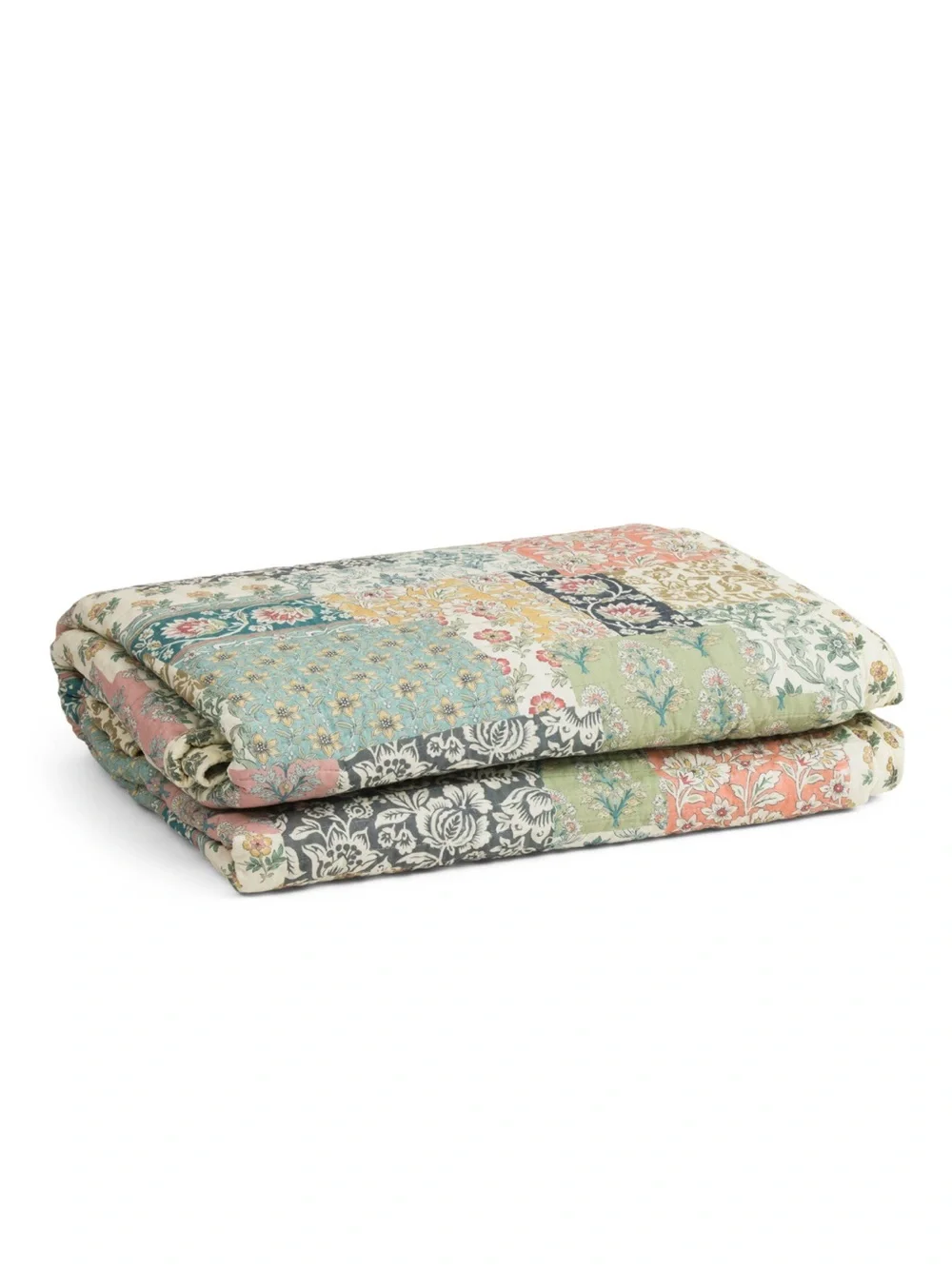 Rachel Zoe Floral Patchwork Quilt - Multicolor